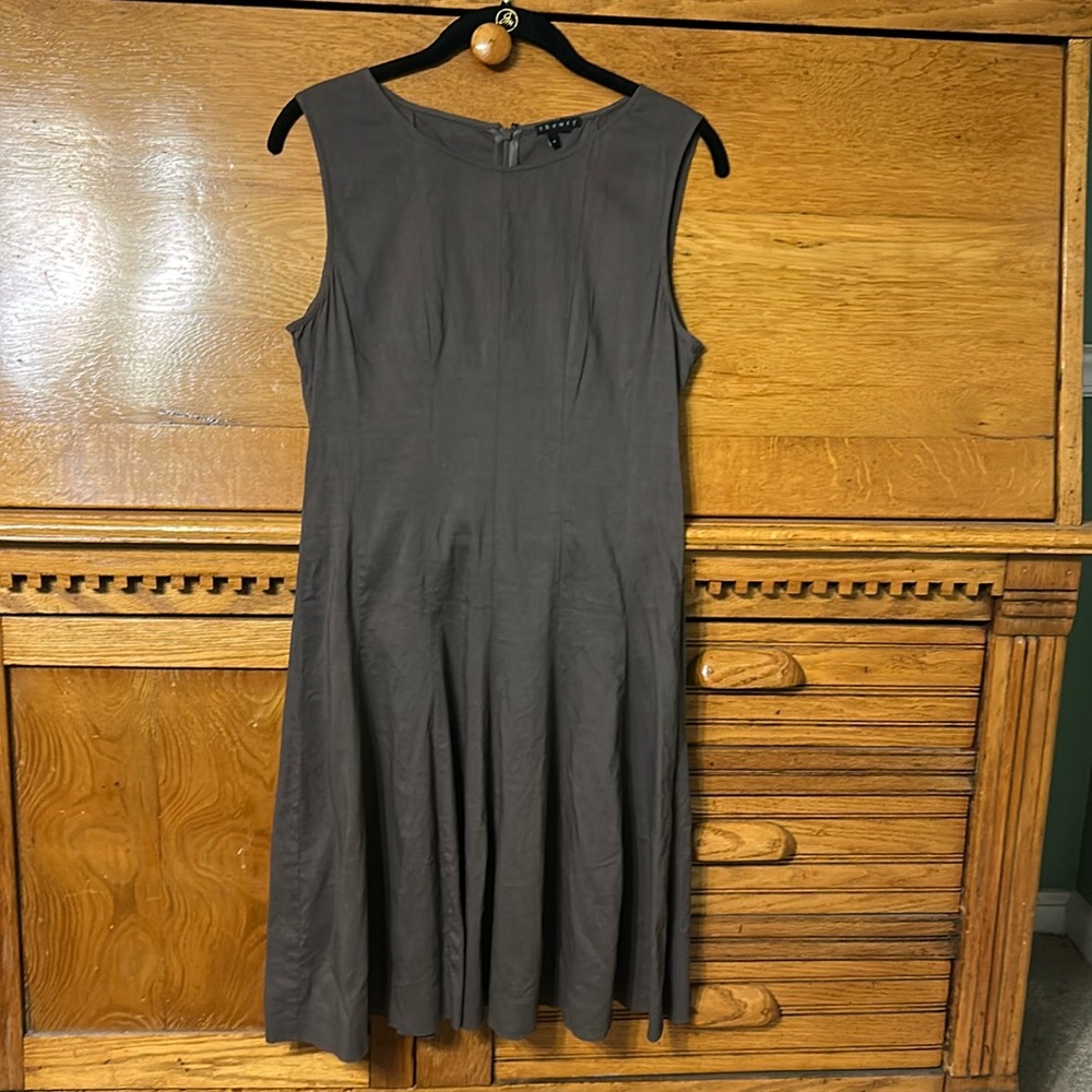 Theory Brown Sleeveless Dress